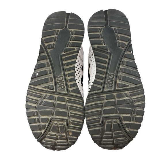 ASICS Tiger Gel‎ Saga Black/White Polka Dot Women Sz 6 - Picture 6 of 7